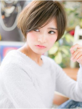 カバーヘア ブリス 大宮西口(COVER HAIR bliss) くすみカラーアシンメトリー小顔前下がりボブh3大宮20代30代40代