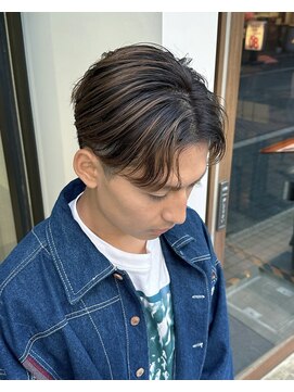 ゼスト クレス(ZEST Cres) 【立川CRESまなと】残留を活かしたメンズバレイヤージュ