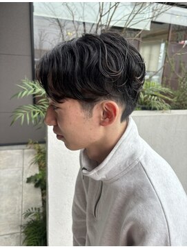 ブローチ(broche) 毛流れニュアンスパーマ