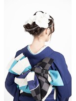 華やかシニヨン