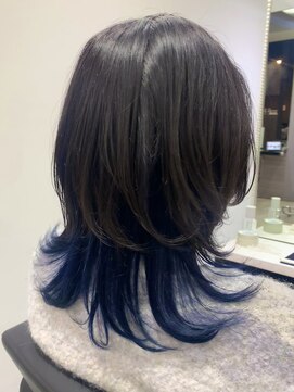 ヘアーアンドカラー ルジャルダン 葛西店(le jardin) マッシュウルフレイヤーとインナーカラー！