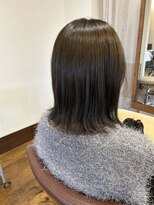 アソビ(asobi) 【asobi】外ハネ×オリーブカラー