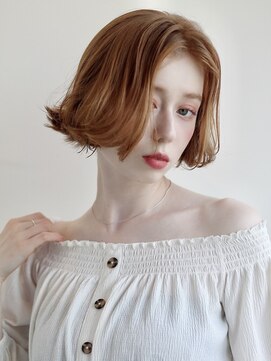 ウルウ(uru) オレンジベージュボブ