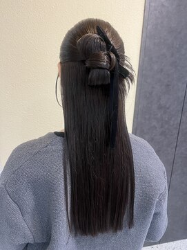 ミラ(Mila) トレンド★オシャレなカチモリヘア 結婚式お呼ばれヘア