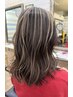 カット＋カラー＋ポイントハイライト＋トリートメント￥18000～