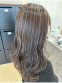 20代30代40代ナチュラルハイライト透明感カラー♪