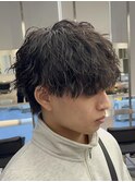 渋谷ツイストスパイラルパーマゆるめツイスパビジネスヘア原宿