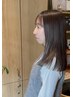 《3回目までのお客様》カット+黒木式酸性ストレート(リタッチ)