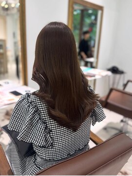 フォルテ 表参道店(FORTE) オリーブベージュ/髪質改善/韓国ヘア/くびれヘア/表参道