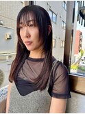 20代30代に人気！レイヤー/大人可愛い/美髪/シースルーバング