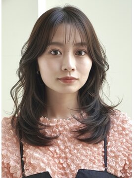 ビュートリアム265(BEAUTRIUM 265) #セミロングニュアンスゆるふわウェーブパーマ20代30代銀座