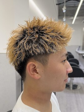 ビカムメンズヘアー 栄店(become men's hair) スパイキーショート/名古屋/栄