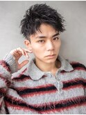 爽やかアップバング 