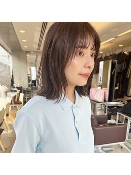 イル 天神西通り店(ill) 20代30代ボブ/ミディアムレイヤー/グレージュ/透明感/天神/大名