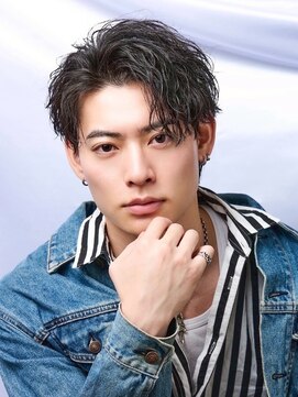 アイトーキョーシエル 横浜(AI TOKYO Ciel) かき上げ波巻きパーマ