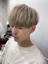 リミット 大宮(limit)&nbsp;大宮ホワイトベージュ/メンズブリーチカラー/ケアブリーチ