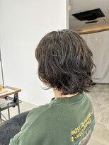 テラス トヨタ(Telasu Toyota)&nbsp;朝楽5分セットのゆるふわ外ハネなショートパーマスタイル