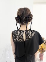 シアー(sheer)&nbsp;《sheer/氏家》#結婚式お呼ばれ#タイト#ヘアセット#ツイン