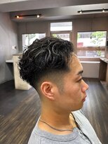 メンズ レオ 天六店(men's LEO)&nbsp;オールバックパーマ