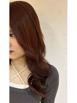 レグルス ヘア デザイン ニシジン 西新店(Reglus hair desigh) 可愛いピンク系カラー/ゆるふわカール仕上げ