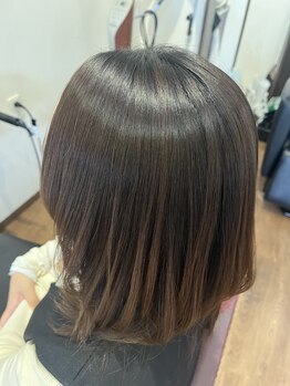 美容室 ハル(HAL)の写真/流行りのMETEOでダメージ軽減！大人女性のエイジング毛に潤いを届けるサロン☆