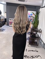 キング 京橋店(K!ng)&nbsp;髪質改善レイヤーカットイルミナケアブリーチハッシュカット