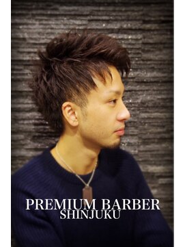 プレミアムバーバー 新宿店(PREMIUM BARBER produce by HIRO GINZA) 王道☆ツーブロック×アップバンクの爽やかヘア！