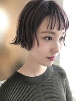チクロヘアー(Ticro hair)&nbsp;【ticro大石】ミニボブラベンダー
