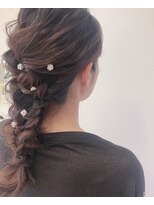 ジュエラ(Jewelux by trusty)&nbsp;編みおろしアレンジ