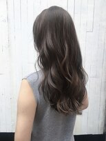 ネイヴィル オモテサンドウ(navile omotesando)&nbsp;【yuka】ブリーチなし◎9トーンブルーアッシュベージュ