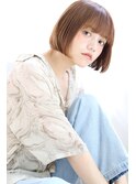 【lagoon阿部春菜】ナチュラルショートコンパクトボブ