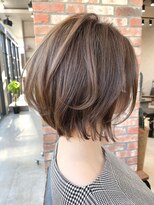 ザ シー 橋本(The C)&nbsp;まるみショート◎透明感ベージュ/柔らかショートボブ/TheC