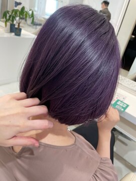 アッシュ 武蔵小金井店(Ash) ＊パープルカラーで秋冬おしゃれカラー＊