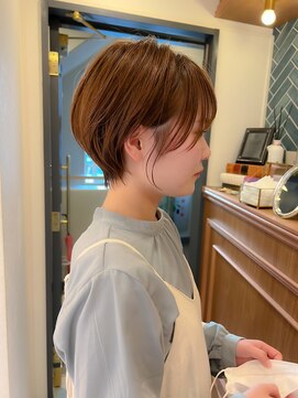 ロンド パルティール 大宮(Lond partir) 石田勇士郎ダークアッシュ小顔ショート