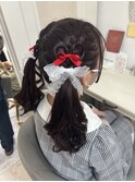 ライブヘアセット【大阪梅田茶屋町ヘアセット専門店Achieve m+】