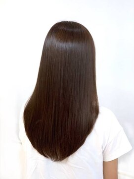 クオリス 上福岡店(QUALIS) ロング/縮毛矯正/TOKIOトリートメント/20代30代40代/暗めカラー