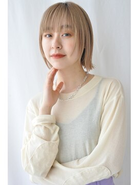 トリッカ 代官山(tricca) ペールベージュボブ