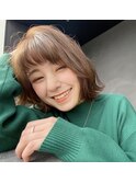 あごラインボブ