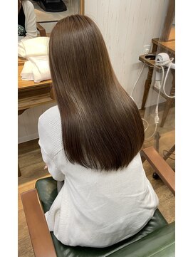 アンダーバーホワイトモデ 河内長野(_WHITE mode) ◎20代30代40代シークレットハイライトさりげない大人カラー艶