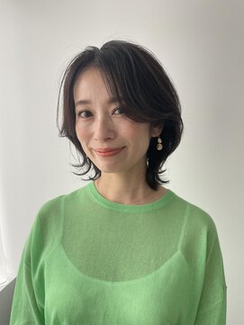 ワク(WAKU) YUJI  style  NO.33大人のボブウルフ　美髪のススメ