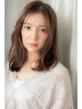 カバーヘアアンドスパ ブリス 浦和(COVER HAIR&SPA bliss) ココアベージュくせ毛風キレイめカジュアルZ浦和20代30代40代