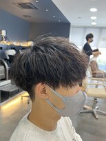 バース バイ ハピネス(BIRTH by happiness)&nbsp;パーマ活かし刈り上げマッシュ