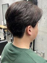 フイ 代々木(Hui)&nbsp;メンズ/アップバング/ツーブロックマッシュ/束感ショート/波巻き