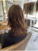 コテ巻き　セット　ヘアメイク