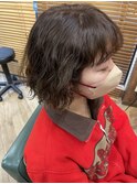 ショートパーマ×ベージュカラー   Luna