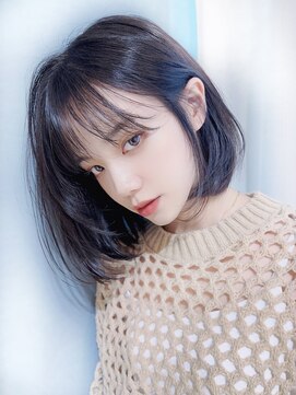 ボヌール 銀座並木通り店(Bonheur) ［stylist芹原］キムチェウォン風クールボブ
