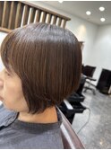 顎ラインショートボブ