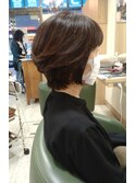 オーガニックカラー　ショートグラデーション
