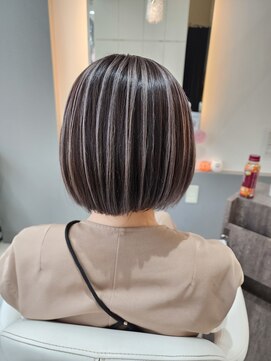 ウィル あべの店(WiLL) 大人可愛い20代30代40代50代田嶋ハイライトボブ４