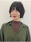 マッシュショートヘアー